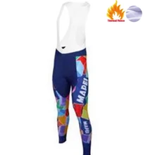 Зима, команда mapei fietsbroek lang, штаны для велосипеда, 12D гелевая подкладка, мужская термо флисовая профессиональная велосипедная одежда, spodnie zimowe