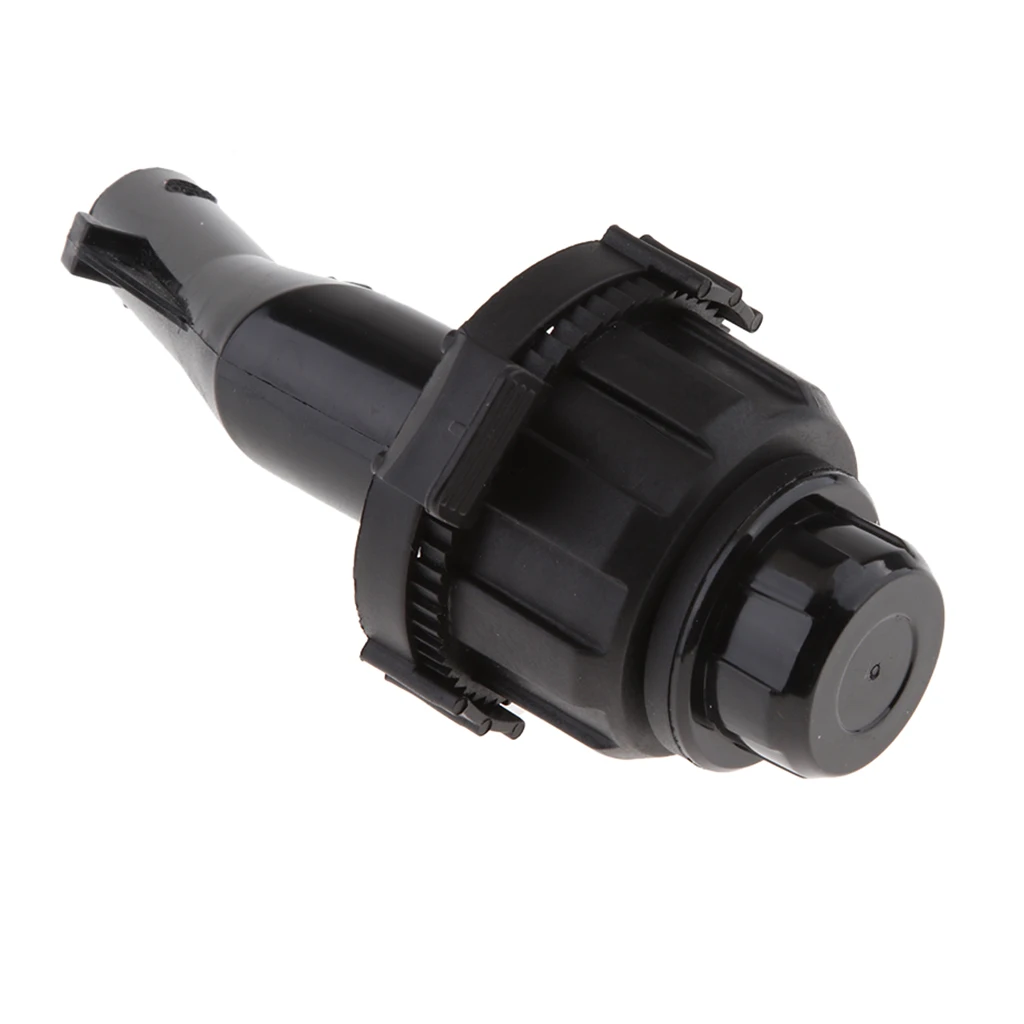 Black Gas Tank Oil Fuel Cans Kit Tube Pipe And Cap Fit for SUV ATV UTV Car Motorcycle
