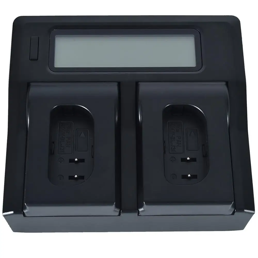 DSTE UK Plug двойное зарядное устройство для Panasonic DMW-BLJ31, DMW-BLJ31e
