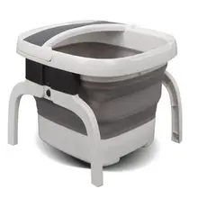 Folding foot tub automatic heating thermostat foot bath barrel home footbath electric massager