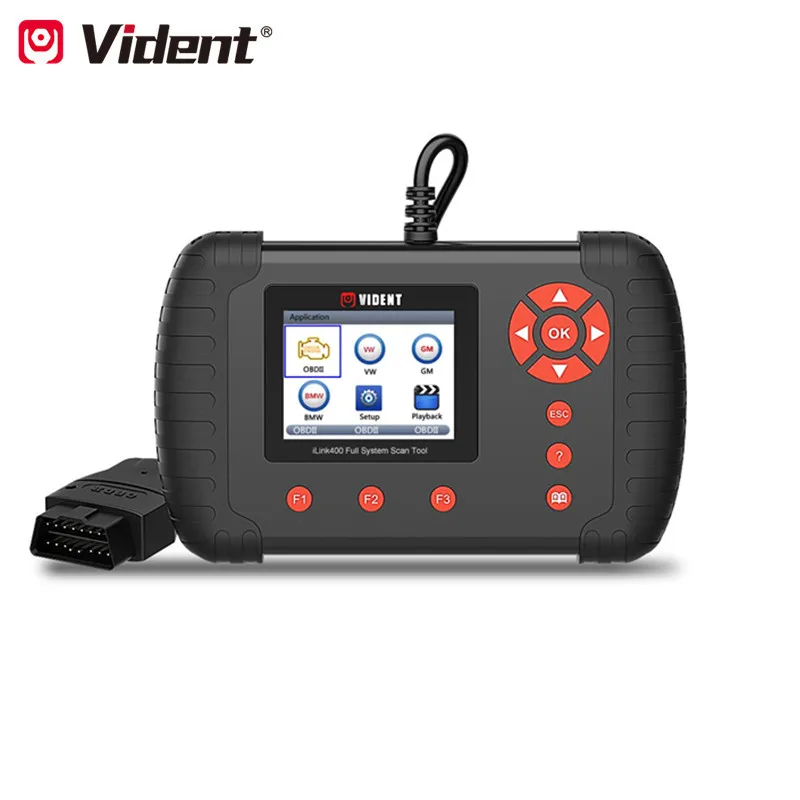 VIDENT iLink400 полносистемный сканирующий инструмент с одной поддержкой ABS/SRS/EPB // DPF