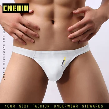 

CMENIN New Arrival Cotton Letter Low waist Sexy Undenwear Men Jockstrap Briefs Bikini Gay Men Underwear Male Jock Strap AD313