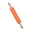 Маленькие 30 см "тесто палочки" пятно многоцветные силикагель для выпечки деятельности ролик для выпечки тесто палка прокатки палки - Цвет: Оранжевый