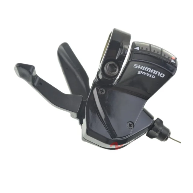 Shimano SL-R440 SL-R441 весла плоское адвокатское сословие Triggle влево/правая рука 2/3s 8/9 Скорость переключения w/внутренние кабели черный, серебристый цвет - Цвет: Right 9 Speed-Black