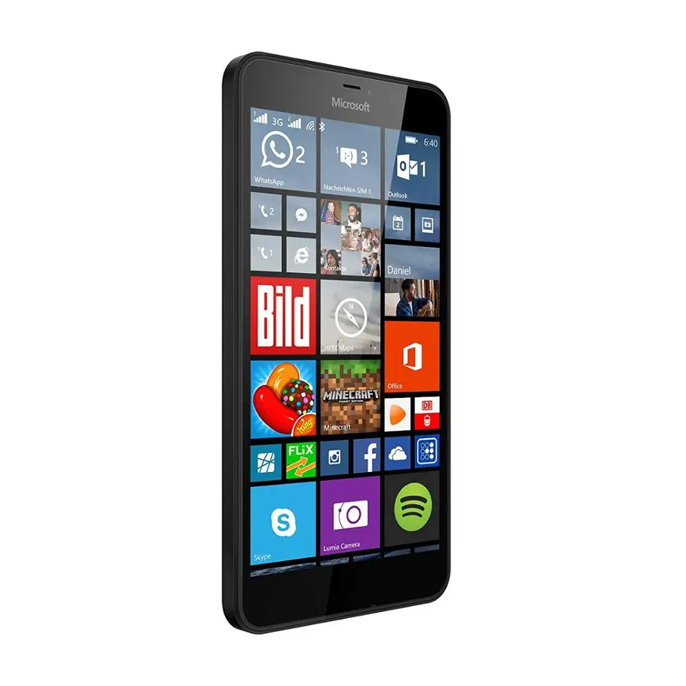 Новый оригинальный мобильный телефон microsoft Lumia 640 XL Dual SIM 3g RM 1096 3000mAh 5 7