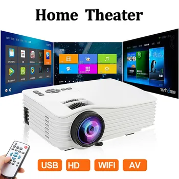 

LED Projector 1080P Full HD Mini Projector 640x480 Phone Proyector 4k Home Theater support Android Ios for home cinema
