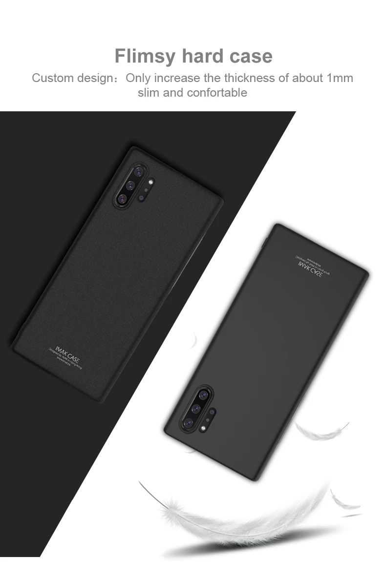 IMAK СПС samsung Note 10 чехол Чехол ковбой хлипкий жесткий пластиковый чехол для samsung Galaxy Note 10 Plus Note 10+ Pro