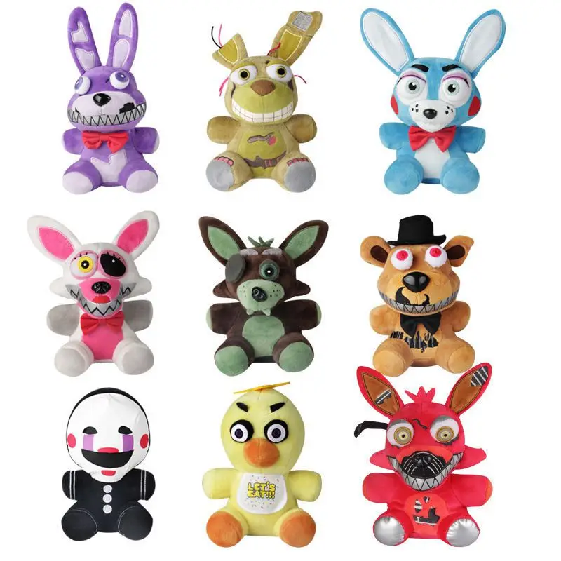 Плюшевая мягкая игрушка Five night at Фредди плюшевый плюшевая в виде