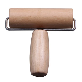 

Wooden Rolling Pins for Baking Non Stick Wood Dough Roller for Kids, Suitable for Smaller Hands, Easy to Handle, Eco-friendly an