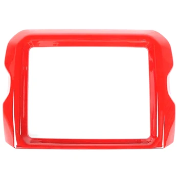 

GPS Navigation Panel Frame Trim Cover Decoration Car Accessories ABS for Jeep Wrangler JL 2018 2019 2020