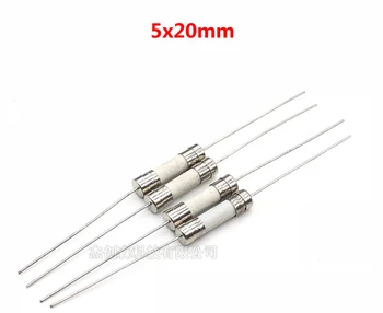 

10X DIP fuse tube 5*20mm 1A 2A 5 4A 10A 15A 250V PIN Ceramic fuse 3.15A 6.3A