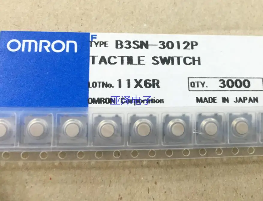 

20PCS/LOT B3SN-3012P SMD touch switch, 6*6*3.1 waterproof dustproof switch spot