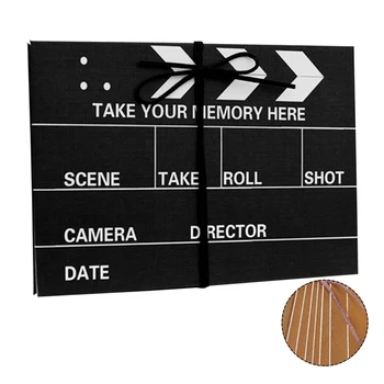 

18 Pages Home Decor Photo Album DIY Scrapbook Friends Picture Baby Growth Family Memory Gifts Drawing Folding Crafts Writing