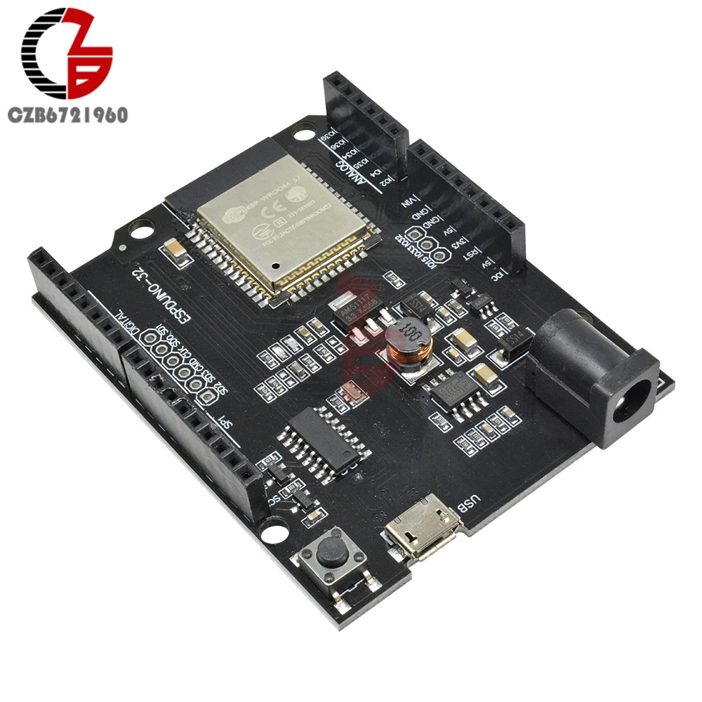 DC 5V 12V WEMOS D1 Mini R32 ESP32 Беспроводной Wi-Fi и bluetooth-адаптер, макетная плата, антенна Micro USB CH340 CH340G 4M для Arduino UNO R3