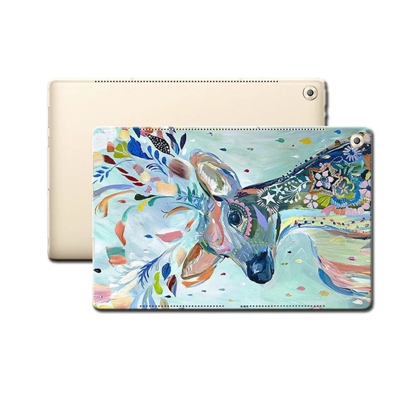 Окрашенные Чехлы для планшетов huawei MediaPad Media Pad T5 M5 M3 Lite 10 1 8 дюймов AGS2-W09 L09 L03 CMR-AL09 W09