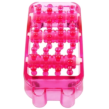 

Arch Shape Plastic 3 Rows Release Tool Sole Roller Massager