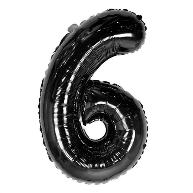 Number Balloon Happy Birthday Decoration Digital Balloons Wedding Foil Balloons Christmas Gift Decoration Balloons Party