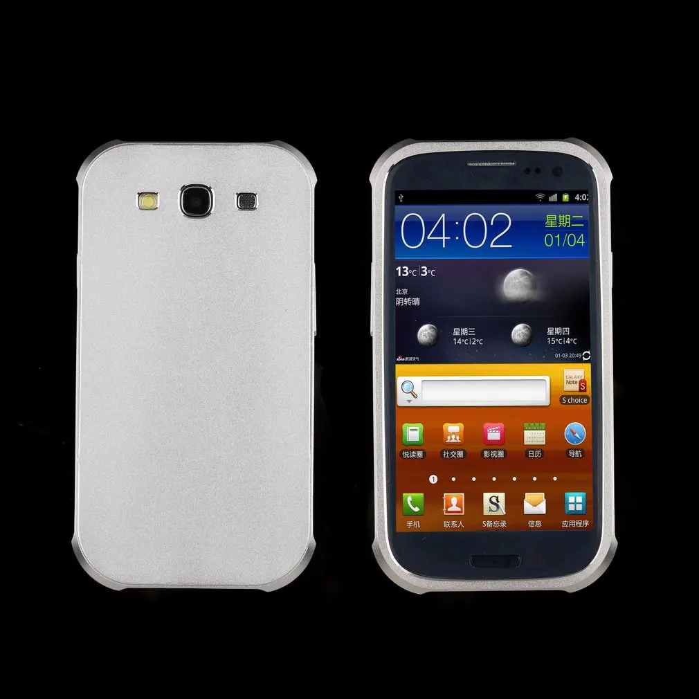 Роскошный Ультратонкий металлический чехол для samsung Galaxy S3 III i9300