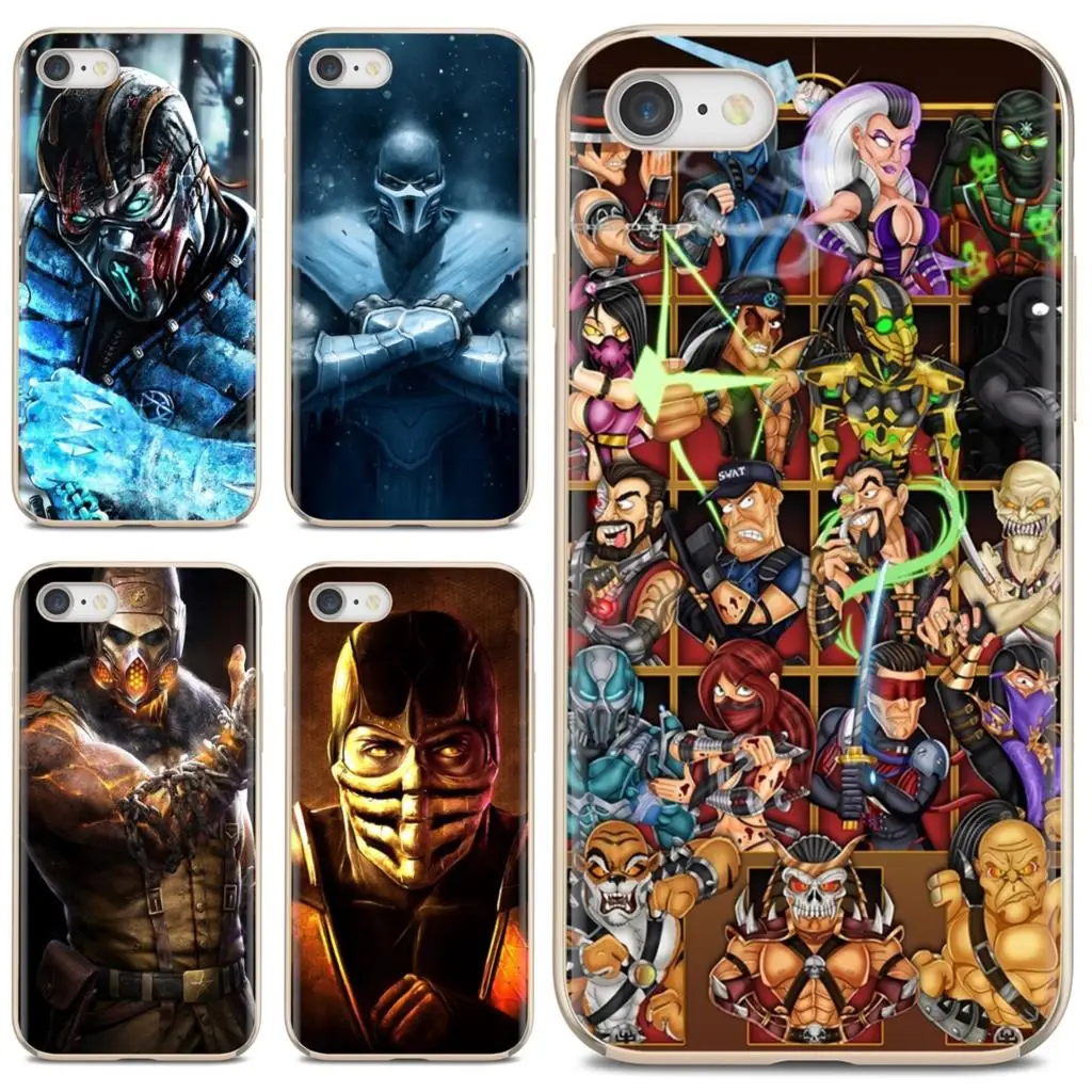 Mortal kombat x Scorpion Ninja Soft TPU Case For Huawei Y6 Y5 2019 Xiaomi Redmi Note 4 5 6 7 8 Pro Mi A1 A2 A3 6X 5X 7A | Мобильные
