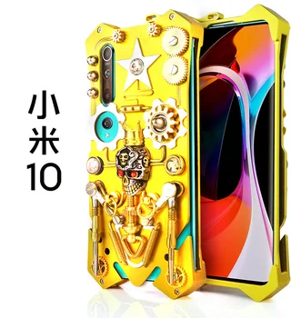 

For Xiaomi Mi 10 Pro Luxury Gear machinery Heavy Duty Armor All-metal Aluminum Alloy Phone Case Xiaomi Mi10 Pro 10Pro Case Cover