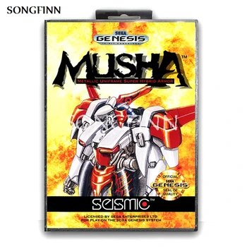

16 bit MD Memory Card With Box for Sega Mega Drive for Genesis Megadrive - Musha