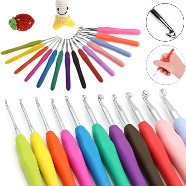 12/15/18/20/25mm Crochet Hooks Large Sizes Plastic Crochet Needles  Ergonomic Crochet Hook DIY Yarn Weave Handmade Tool - AliExpress