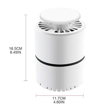 

Electric Indoor Suction Fan Mosquito Killer Light Smart Mute Trap Lamp with USB Q0KF
