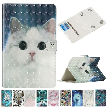 

Universal Tablet Cover Case For Samsung Sony Lenovo Huawei ASUS 9.7 10 10.1 10.2 10.5 10.7 10.8 inch Leather Cartoon Cover Cases