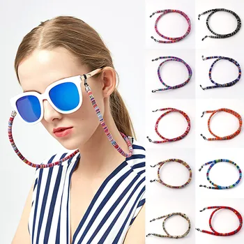 

Fashion Retro eyeglass Sunglasses Cotton Neck String Cord Retainer Strap Eyewear Lanyard Holder with Good Silicone loop #L20