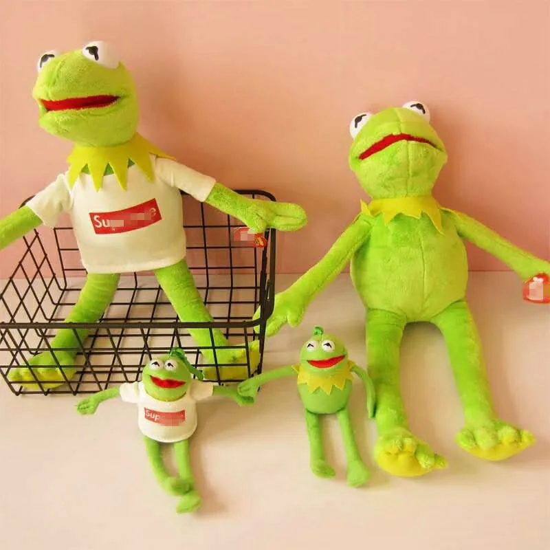 

Kermit The Frog The Muppet Show 40cm Kermit Plush Toys Sesame Street Doll Animal Frog Plush Stuffed Animal Doll