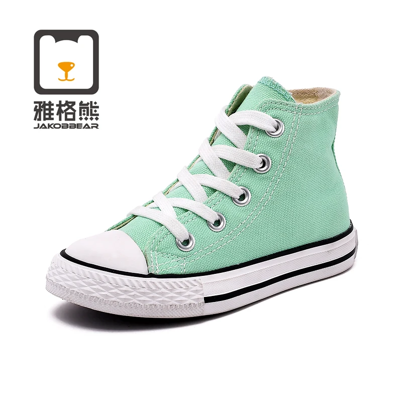 Light Green Дети Cavans обувь для девочек детские Сникеры для мальчиков сапоги белого, черного, оранжевого, розового и зеленого цветов красные, синие - Цвет: Light Green