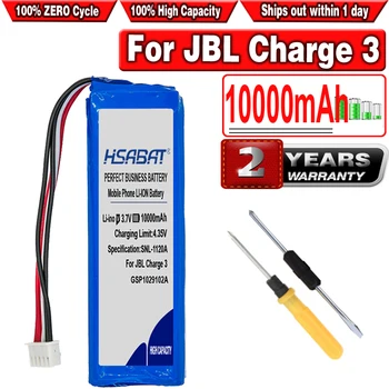 

HSABAT 10000mAh Battery for JBL Charge 3 ,please check the place of 2 red wires on your old battery