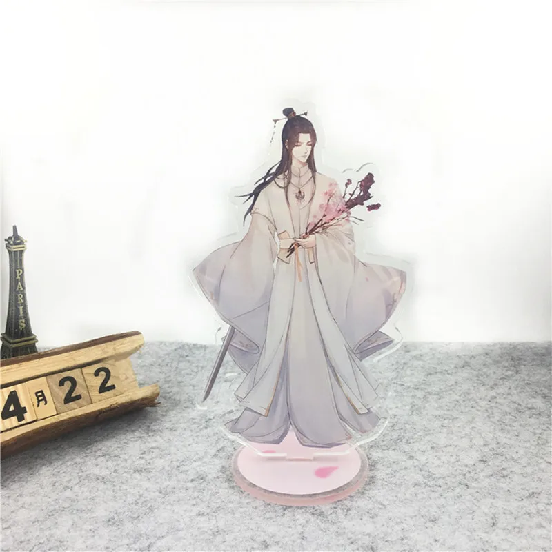 Tian Guan Ci Fu мультяшный акриловый брелок Hua cheng Xie lian, модный персонализированный брелок для ключей, аксессуары portachiavi Llavero 15 см