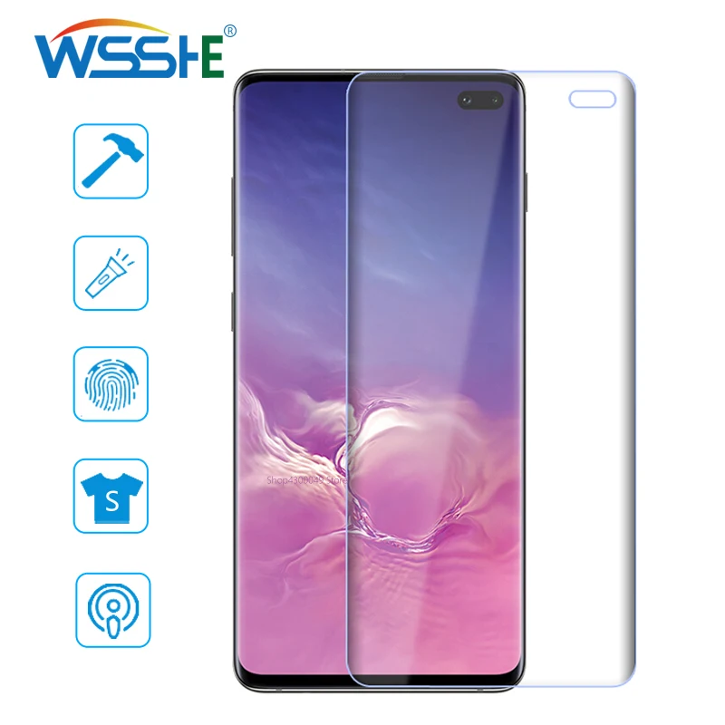 Полная защита экрана для Samsung Galaxy S10 9 8 Plus ультратонкая мягкая пленка Note 10 S10Lite