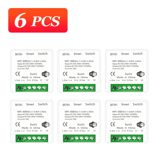 6 pieces