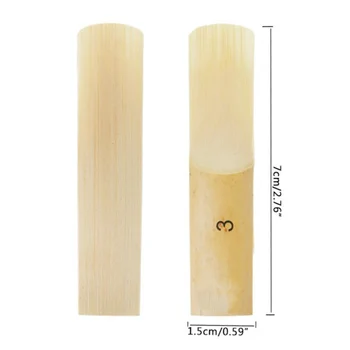 

2020 10pcs Hot New 10pcs Eb Alto Saxophone Reeds Strength 2 2.5 3 Sax Woodwind Instrument Parts Accessories Eb Alto Sax Reeds