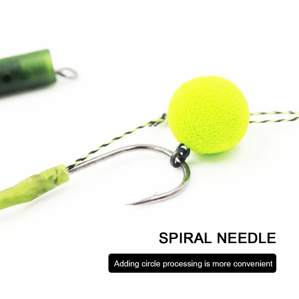 10 шт Карп Рыболовный крючок Приманка Открытый Портативный легкой рыбалки жало