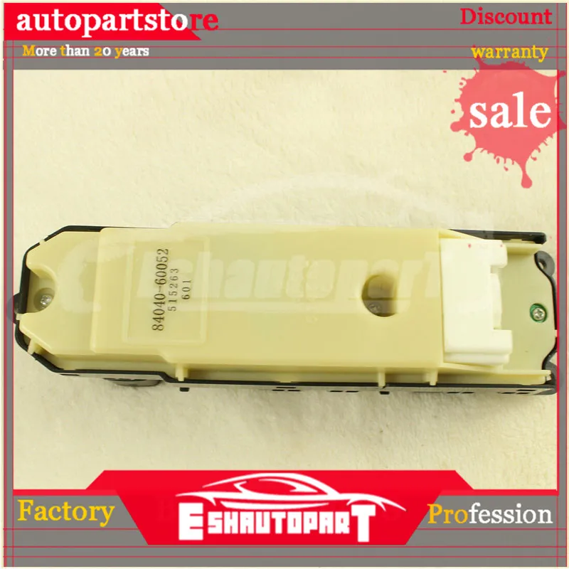 Мощный главный переключатель окна для Lexus 2003-2009 LEXUS GX470 84040-60052