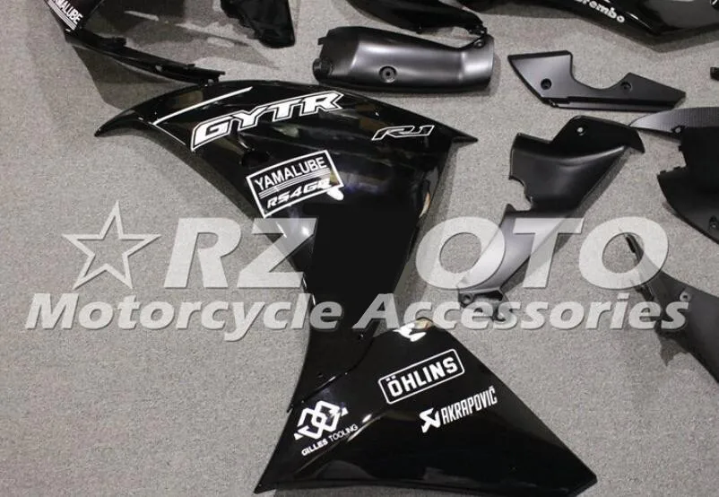 4 подарки ABS литья под давлением Обтекатели комплект подходит для YAMAHA YZF-R1 2013 12 13 14 R1 обтекатель набор черный белый