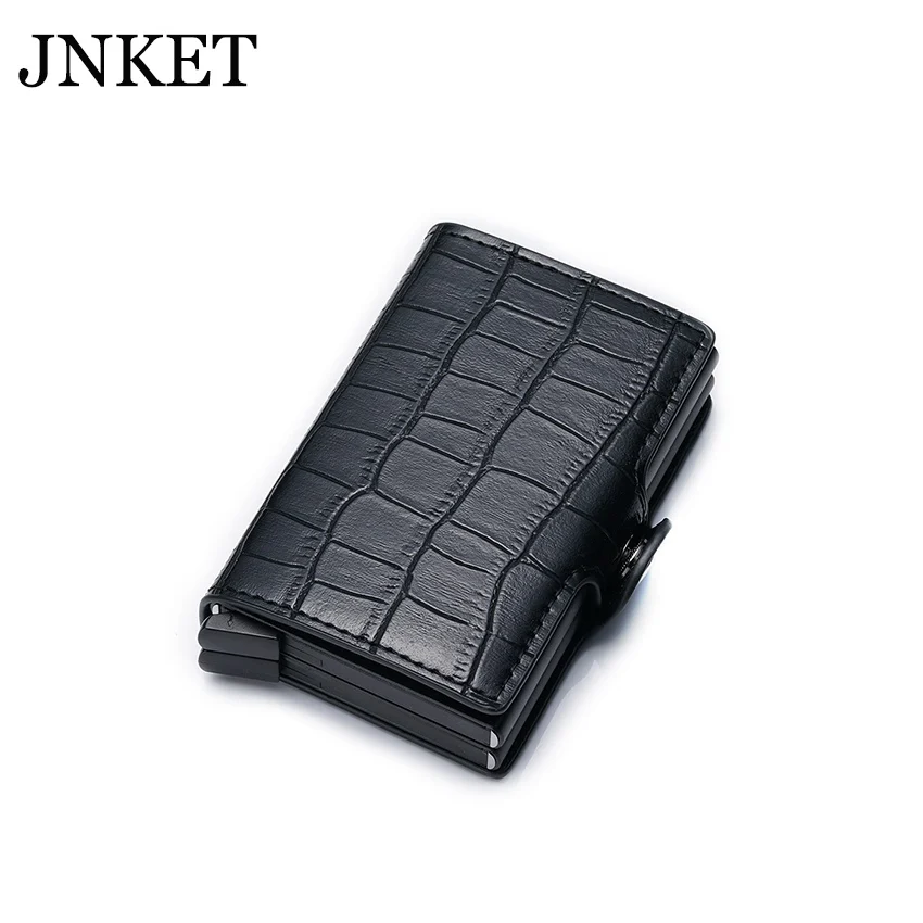 

JNKET New Men RFID Blocking Wallet Credit Card Holder PU Leather Wallet Credit Card Wallet