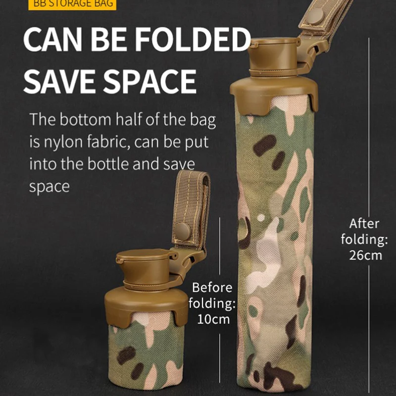1000D нейлоновая тактическая система Molle большой объем магазин 3000 BBS охотничья сумка Пейнтбол страйкбол BB сумка для хранения