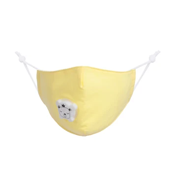 

PM2.5 Children Cotton Anti Dust Mouth Mask Activated Carbon Filter Windproof With Breathing Valve Face Masks