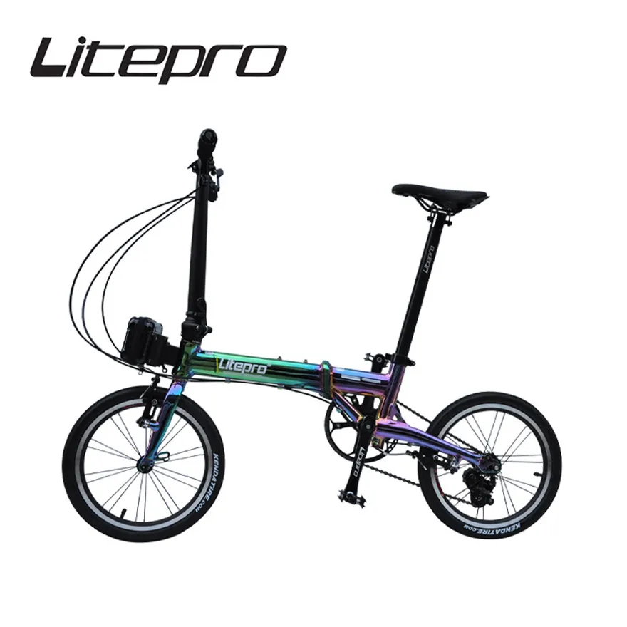 Litepro внешний 3 5 скоростной муравьиные ножки складной велосипед 14/16 дюймов