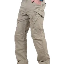 IX9 город тактические брюки мужские Военная форма армейские спецназ армейские штаны мужские хлопковые много карманов эластичные гибкие брюки карго
