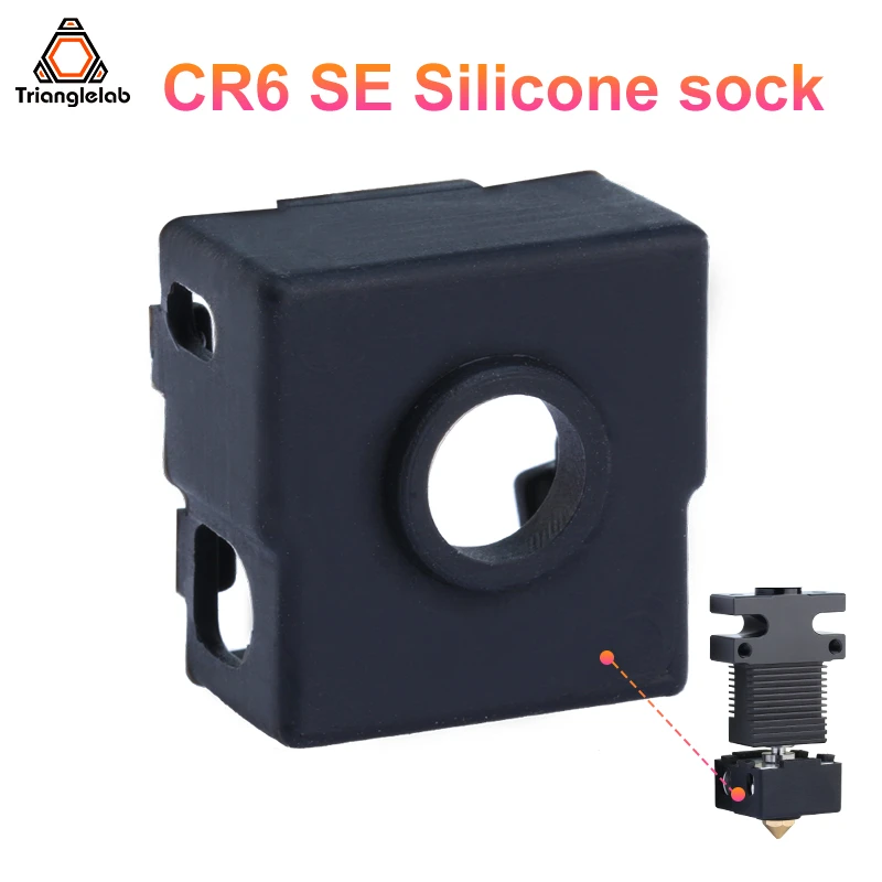 Trianglelab CR6 SE Silicone Sock Compatible With CR6 SE CR6 MAX HEATBLOCK Cr-6 SE SOCKS thermal print head