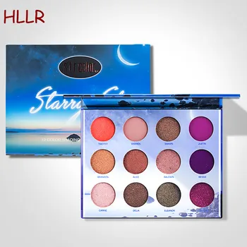 

Eye Makeup Palette Matte Glitter Eyeshadow Pallete Starlight Glitter Powder Eye Shadow Earth Shadows Stamp Pigment Eyeshadow