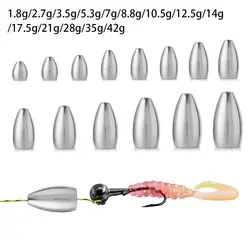 drum Quick Release Casting Tear Drop Shot Weights 18g-42g Sinker Line Sinkers Hook Connector Fishing Tungsten fall