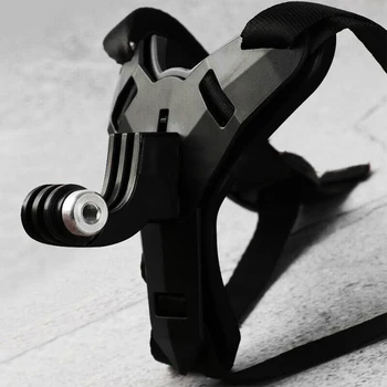 

Universal Black helmet holder Motorcycle Helmet Chin Stand Mount HolderAction Sports Camera Holder