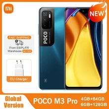 Globale Version POCO M3 Pro 5G Smartphone NFC 64GB/128GB Octa Core 90Hz 6.5 ”FHD + Bildschirm 48MP Triple Kamera 5000mAh Dimensity 700