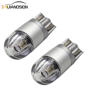 

2pcs 1W Super Bright 194 921 168 2825 W5W T10 Wedge 2-SMD 3030 LED Replacement Bulbs for Side marker Trunk License Plate Lights